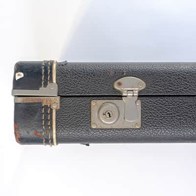 Late ’60s - Early ‘70s Vintage Fender G&G Bass Case w/ Black Tolex, Orange Interior, All Latches Functional image 8