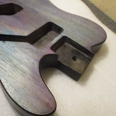 . Dyed Basswood Telecaster Body Multicolor image 6