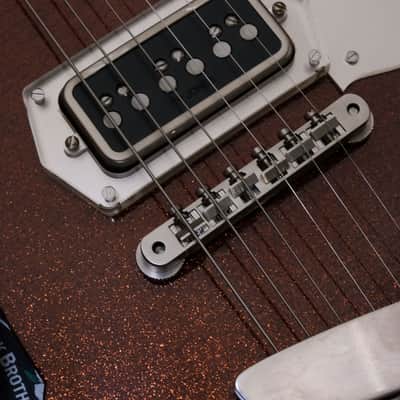 Frank Brothers Guitar Co. Arcade Thinline 2025 - Brown Sugar Sparkle image 10