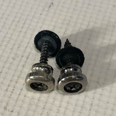 2000's Korean Ibanez RG & S Series Cosmo Black Strap Buttons image 2