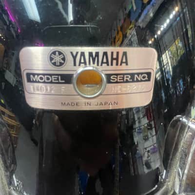 Yamaha Tour Custom 4-piece Shell Pack - Black Lacquer 1980's image 3