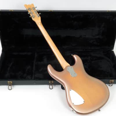 1988 Mosrite M88 - Goldburst Finish - Maple Cap Neck - Semi Mosley Signature - Original Case image 3