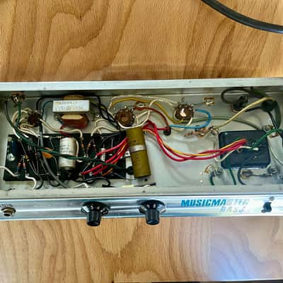 Fender Musicmaster Bass Amp Chassis 1980 w/Hasserl Mods image 2