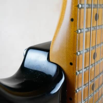 Fender American Standard Stratocaster 50th Anniversary 1996 Black USA w/ Hard Case image 16