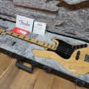 2016 Fender Jazz Bass Elite Ash Natural 4 String Electric Bass