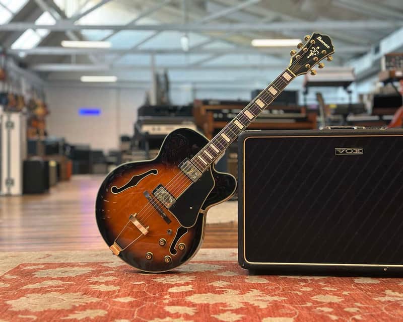 Ibanez AFJ95-VSB-12-02 Artcore Expressionist Archtop | Reverb France