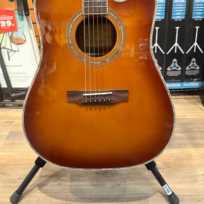 Zager ZAD900CE Solid Spruce/Rosewood Acoustic Electric AURA Pro Series 50th Anniversary Tobacco Sunburst image 1