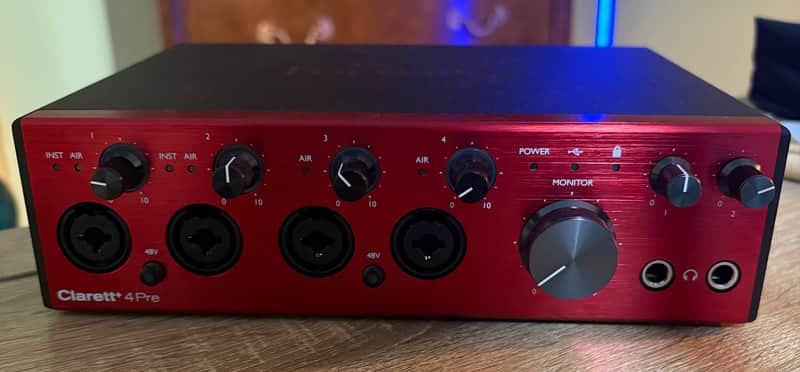 MINT CONDITION: Focusrite Clarett 4 pre 2026 image 1