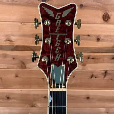 Gretsch Limited Edition Falcon Center Block Jr. with Bisgby Electric Guitar - Roundup Orange image 3