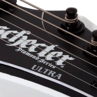 Schecter Ultra Electric Guitar Satin White image 18