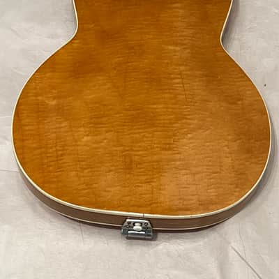 Airline Barney Kessel Swingmaster P-5 Hollowbody Electric Guitar 1960"s Natural image 11
