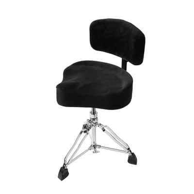 Gator Spindle Drum Throne Saddle Seat, Black image 5