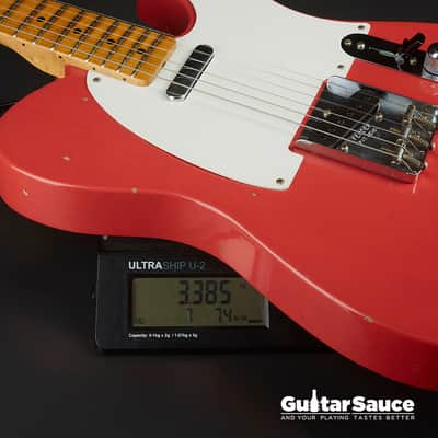 Fender Custom Shop 56 Telecaster Journeyman Aged Fiesta Red 2019 Used (Cod. 1451UG) image 18