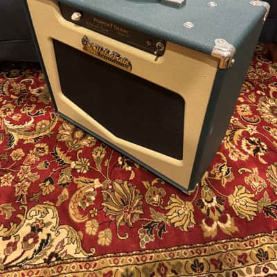 ValveTrain Powertrain Stage 50 Michael Britt Signature 50-Watt 1x12" Tube Powered Guitar Monitor Speaker 2020s - Green / Cream image 2