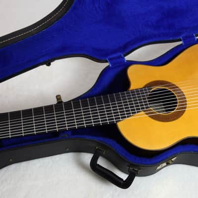 RARE 1989 Michael Menkevich Custom 10-String Classical Harp Guitar, Spruce/Brazilian, w/Case image 18