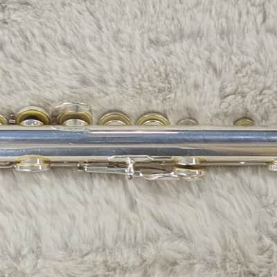 Sterling Silver Armstrong  Flute with Gold plated Lip plate in case w/bag - P4 ? image 6