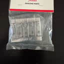 Fender 099-4408-000 HiMass 4-String Bass Bridge Assembly with Brass Saddles 2010s - Chrome