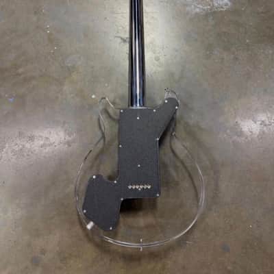 Electrical Guitar Company Aaron Turner 27.5 Baritone 2023 - Polished aluminum neck and polished acrylic body image 4