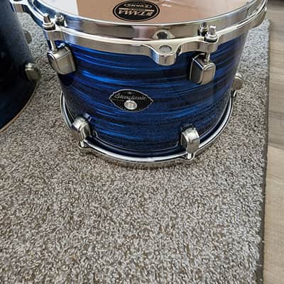 Tama Starclassic Maple 2004 Blue Silk EFX 4pc - NEVER PLAYED image 8