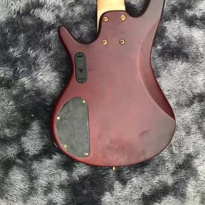 Handmade Custom 6 String Bass Guitar, Maple Neck and Rosewood Fingerboard image 2