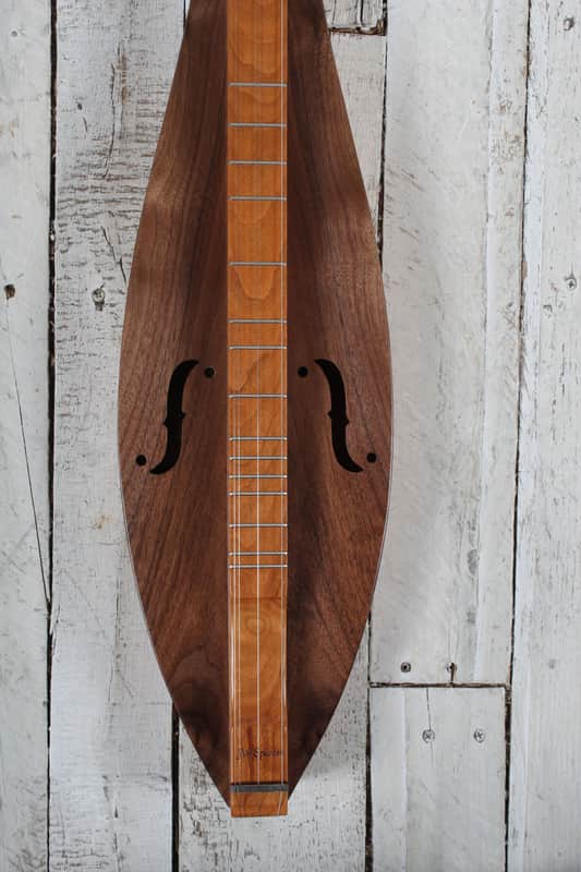 McSpadden Standard Dulcimer 4 String Flathead Teardrop Dulcimer with Gig Bag image 1
