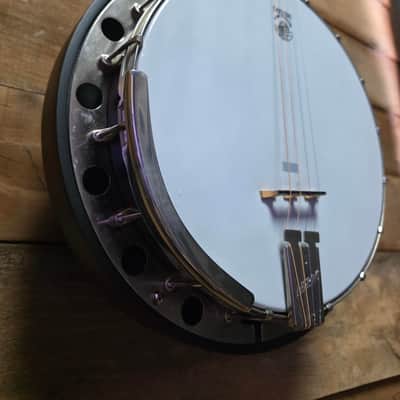 Pre-owned Deering Goodtime Tenor Banjo 17 Fret w/pickup & bag image 1