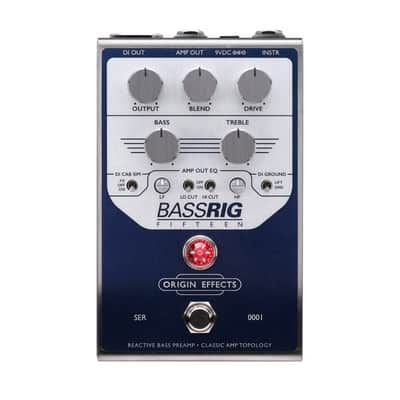 Origin Effects BassRIG Fifteen Preamp Pedal image 1