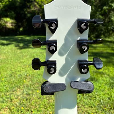 Upgraded Epiphone Les Paul Custom-Seymour Duncan-Road Runner HSC-Alpine White image 6