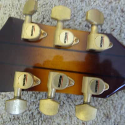 Beautiful Washburn J6 1980's Vintage Sunburst - Hollowbody with HSC image 7