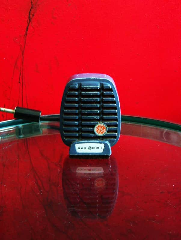 Vintage 1950's General Electric 97U20 / Shure 510C controlled reluctance microphone High Z PROP # 3 image 1