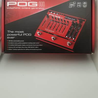 Electro-Harmonix POG3 Polyphonic Octave Generator 2024 - Present - Red X3842 image 11