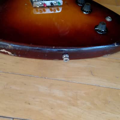 Ibanez Thunderbird Bass c. 1970 2 Color Sunburst image 9