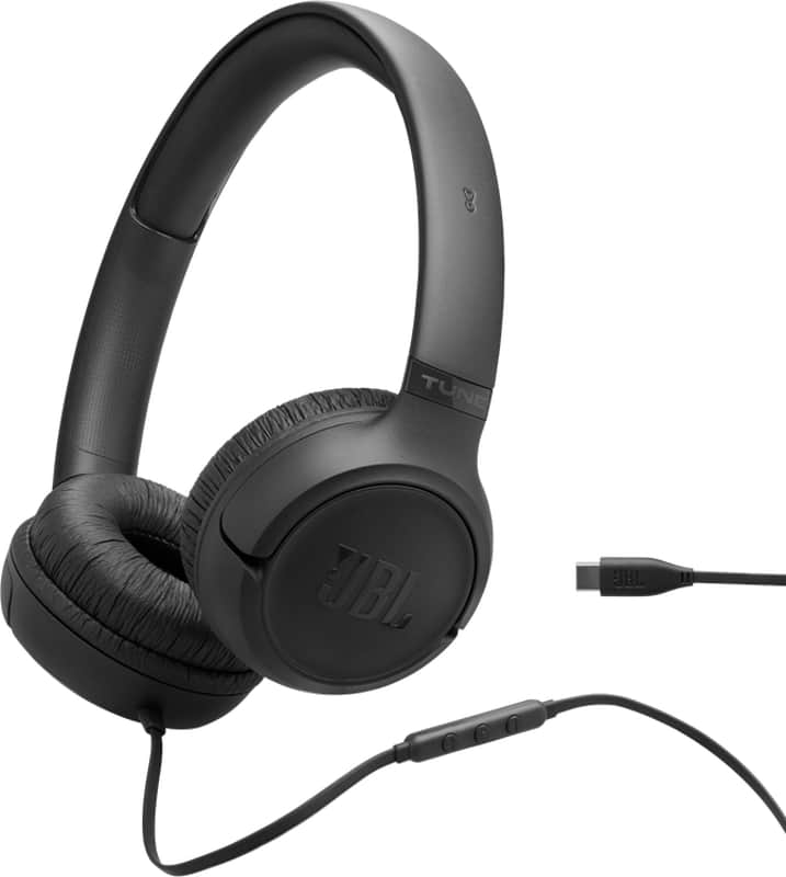 JBL Tune 530C USB-C Headphones - Black image 1