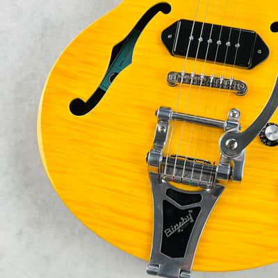 Epiphone Wildkat Bigsby with Lollar Pickups 2021 - Antique Natural image 4