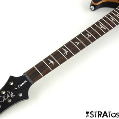 LEFTY PRS SE Custom 24 BODY & NECK, Paul Reed Smith Guitar Black Gold image 3