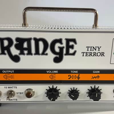 Orange Tiny Terror 15 Watt Head with Case image 1