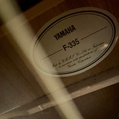 Yamaha F-335 Acoustic Guitar image 10