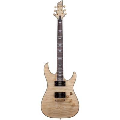 Schecter Omen Extreme Electric Guitar, Gloss Natural image 1