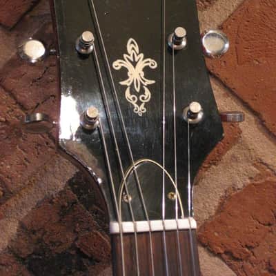 Vintage Italian Contessa HG-130 F Hole Archtop Semi acoustic Hollow Body Jazz Guitar image 10
