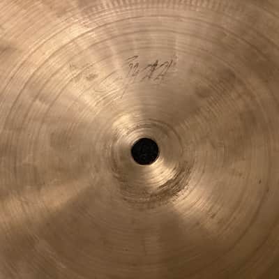 20” Old K Zildjian Istanbul cymbal, thin / light 1748 grams, New Stamp 1967-1977 image 8