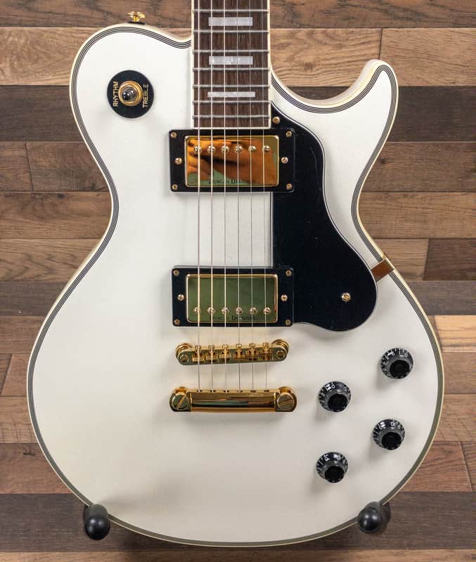 USED-Samick Greg Bennett Design Avion AV7 Electric Guitar Pearl