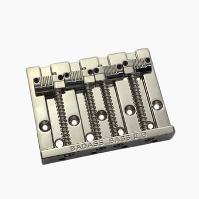 Leo Quan® Badass II™ 4-String Bass Bridge-Chrome image 19