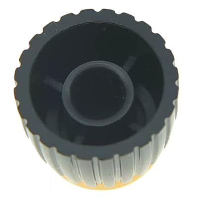 Marshall Amp Knobs - Black with Gold Cap, Push-On (Set of 10) image 4