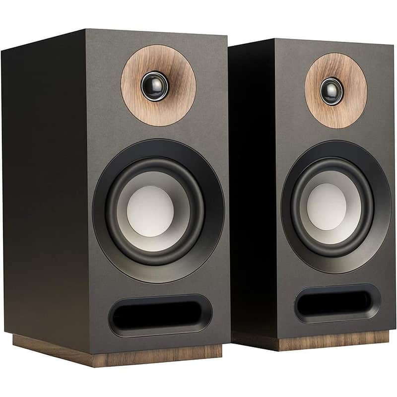Jamo S 803 Dolby Atmos Bookshelf Speakers, Black, Pair image 1