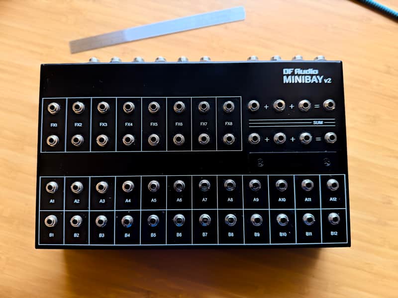 DF Audio Minibay v2 40-Point Desktop Patchbay image 1