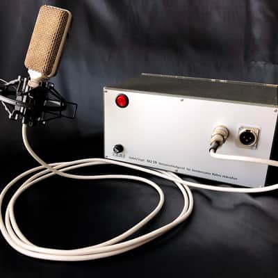 1964 Lomo 19A13 Tube Condenser Microphone Vintage Set image 2