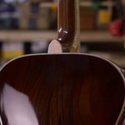 Rancourt History’s Legacy Collection 16" Acoustic Teardrop Archtop 2018 - Black Gloss Top / Natural Body and Neck image 5