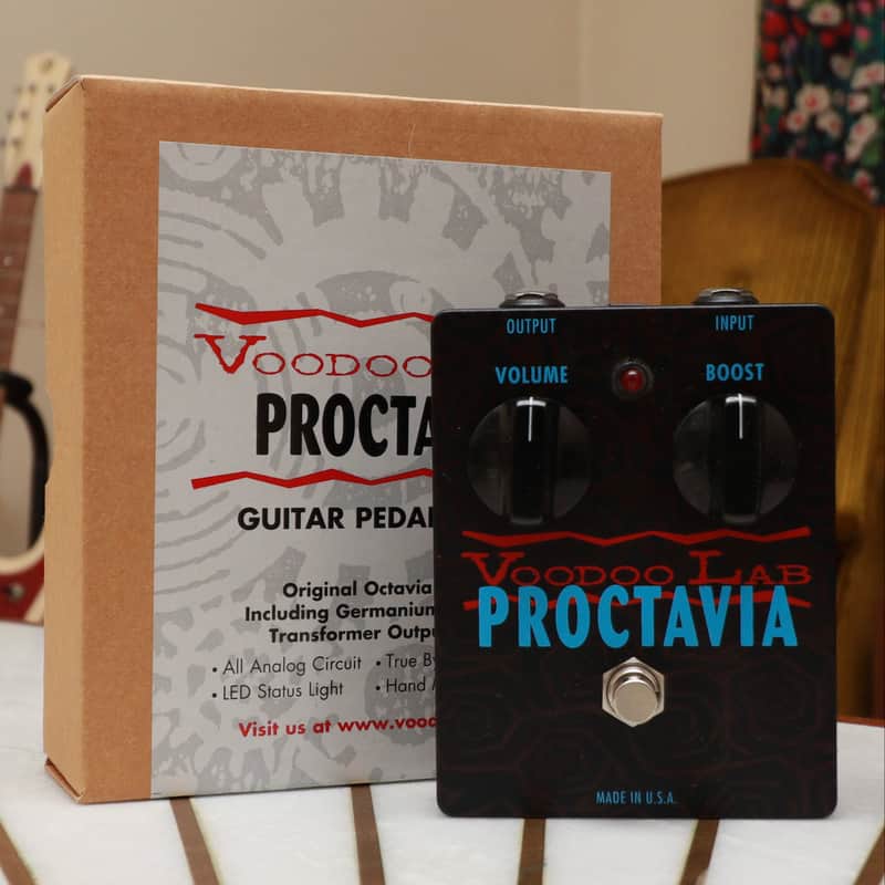 Voodoo Lab Proctavia | Octave Fuzz Boost Octavia | 2010s - Black image 1