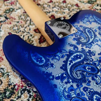 *NEW IN BOX* 2026 Fender Japan Limited Edition Indigo Paisley Telecaster, Fender Flagship Tokyo Store Exclusive Color, MIJ JD26 image 18