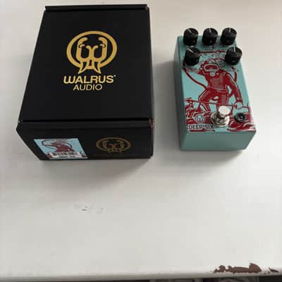 Walrus Audio Deep Six Compressor V3 2018 - 2021 - Blue / Red Diver image 2
